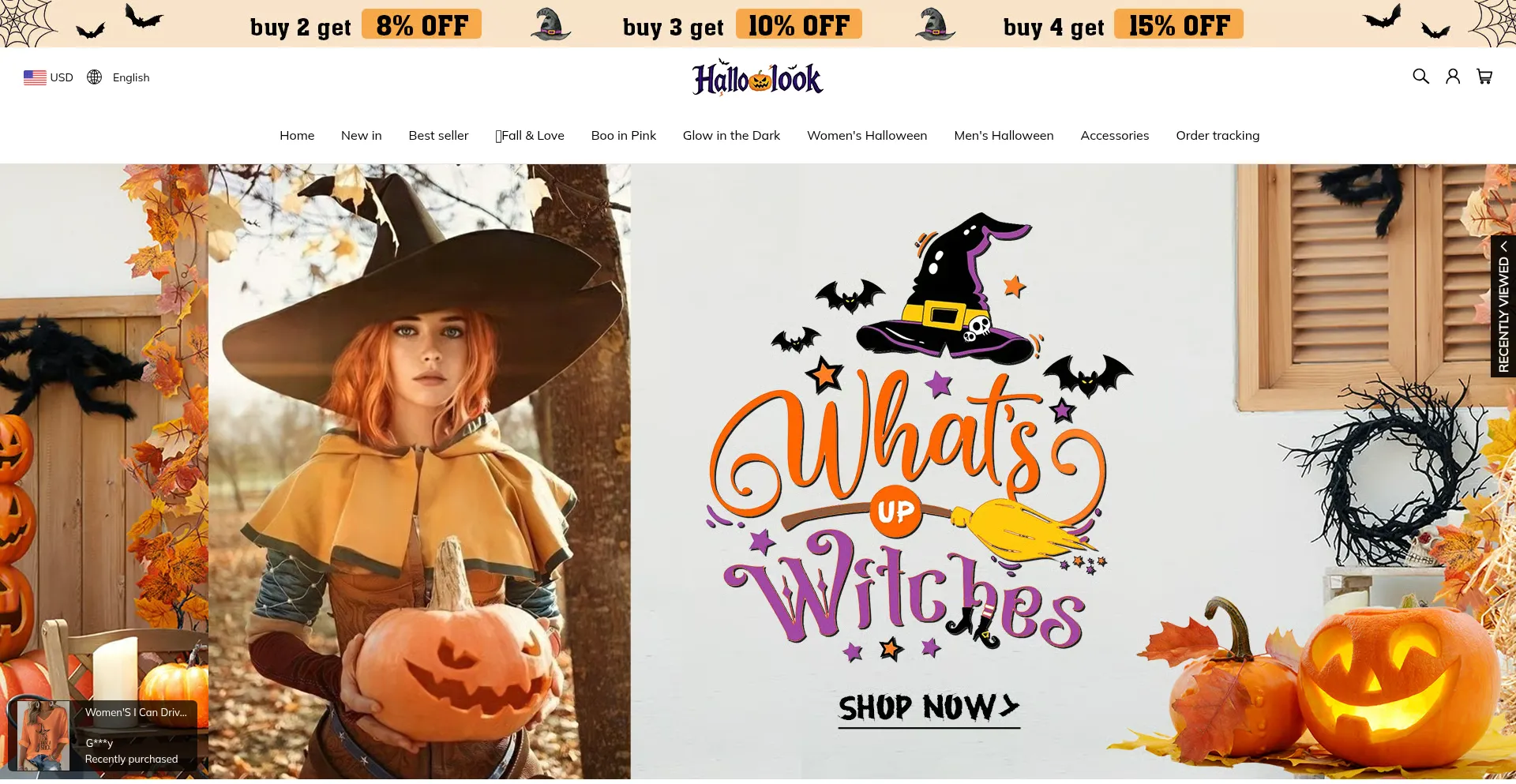 Hallolook.com Screenshot