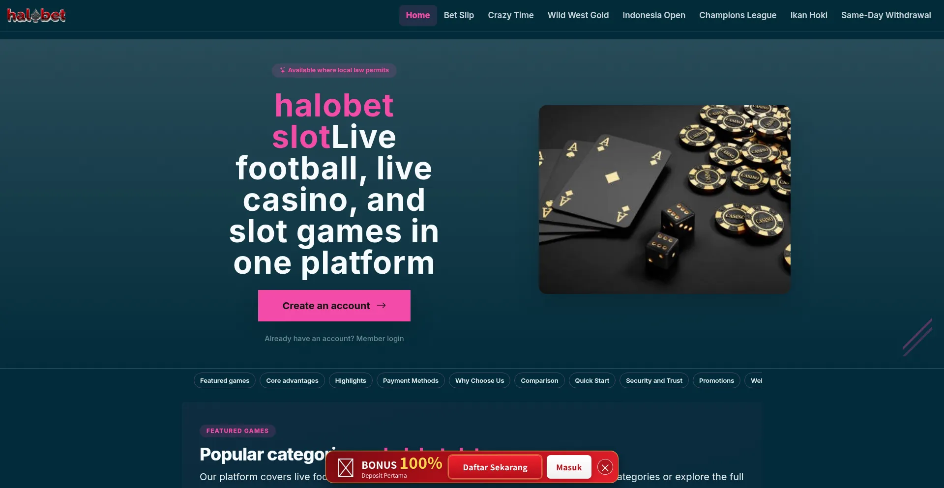 Halobetslot.com