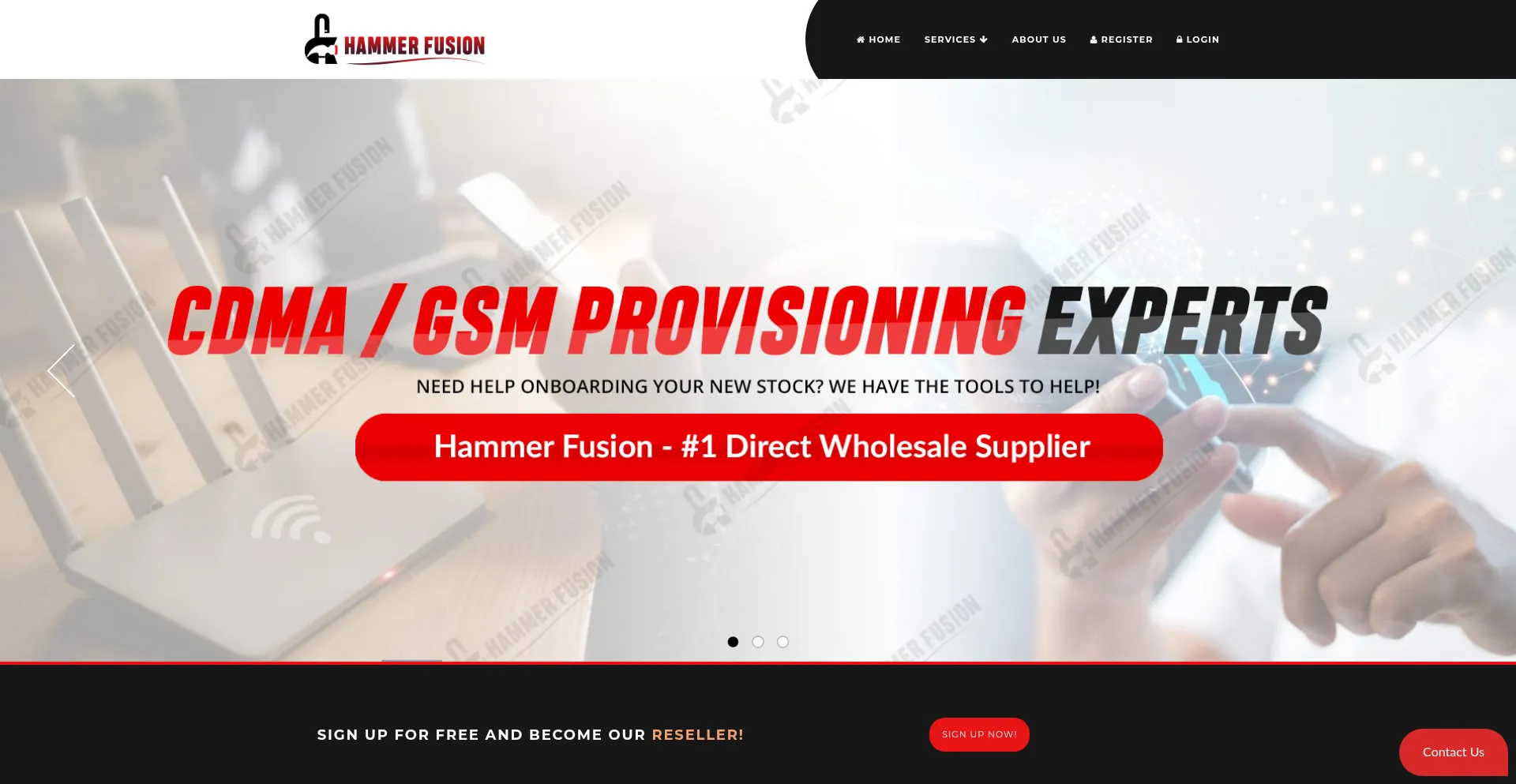 Hammerfusion.com Screenshot