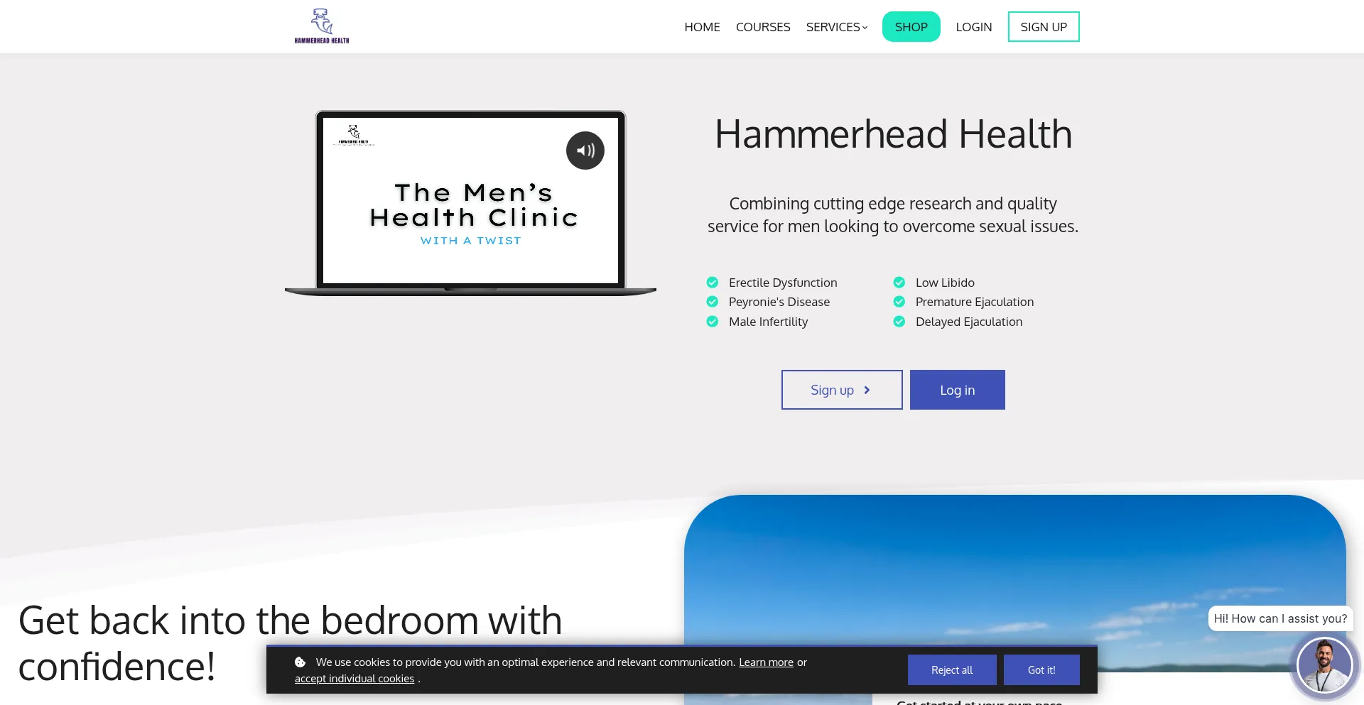 Hammerhead.health Screenshot