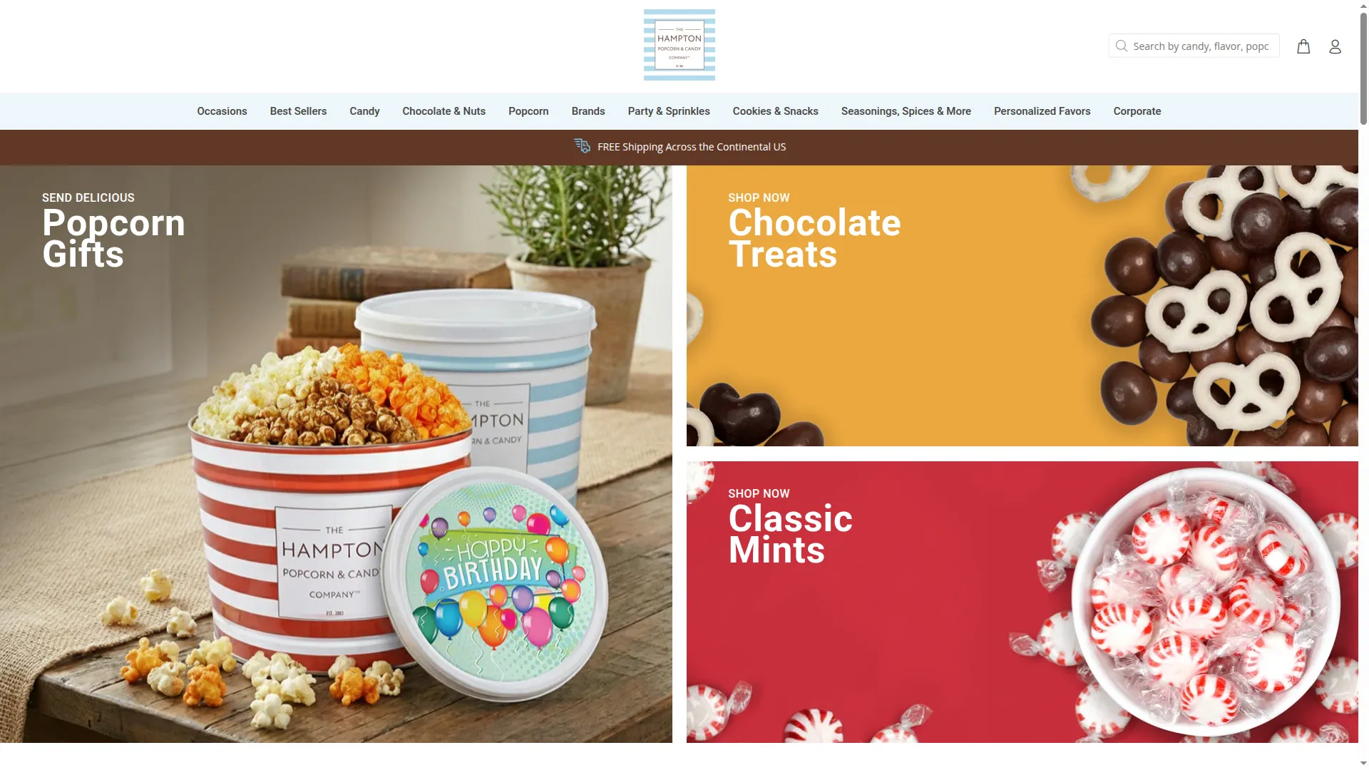 Hamptonpopcorn.com