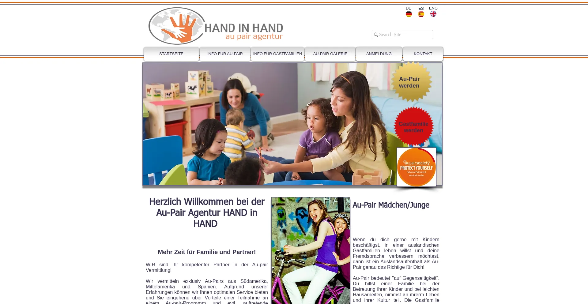 Handinhand-aupair.de