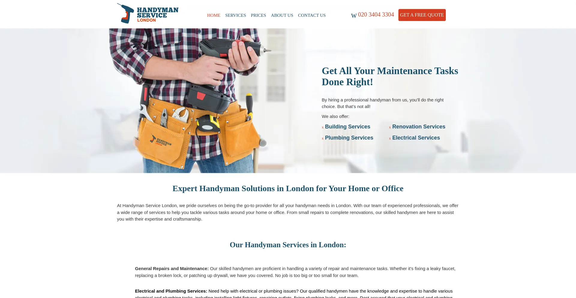 Is Handymanservicelondon.co.uk Safe?