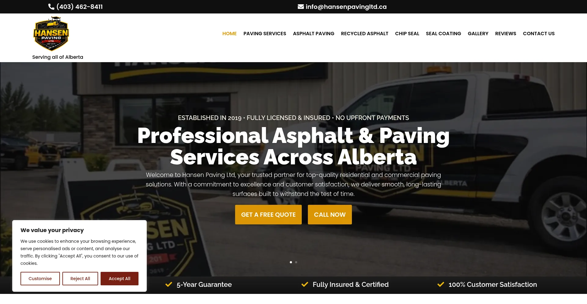 Hansenpavingltd.ca