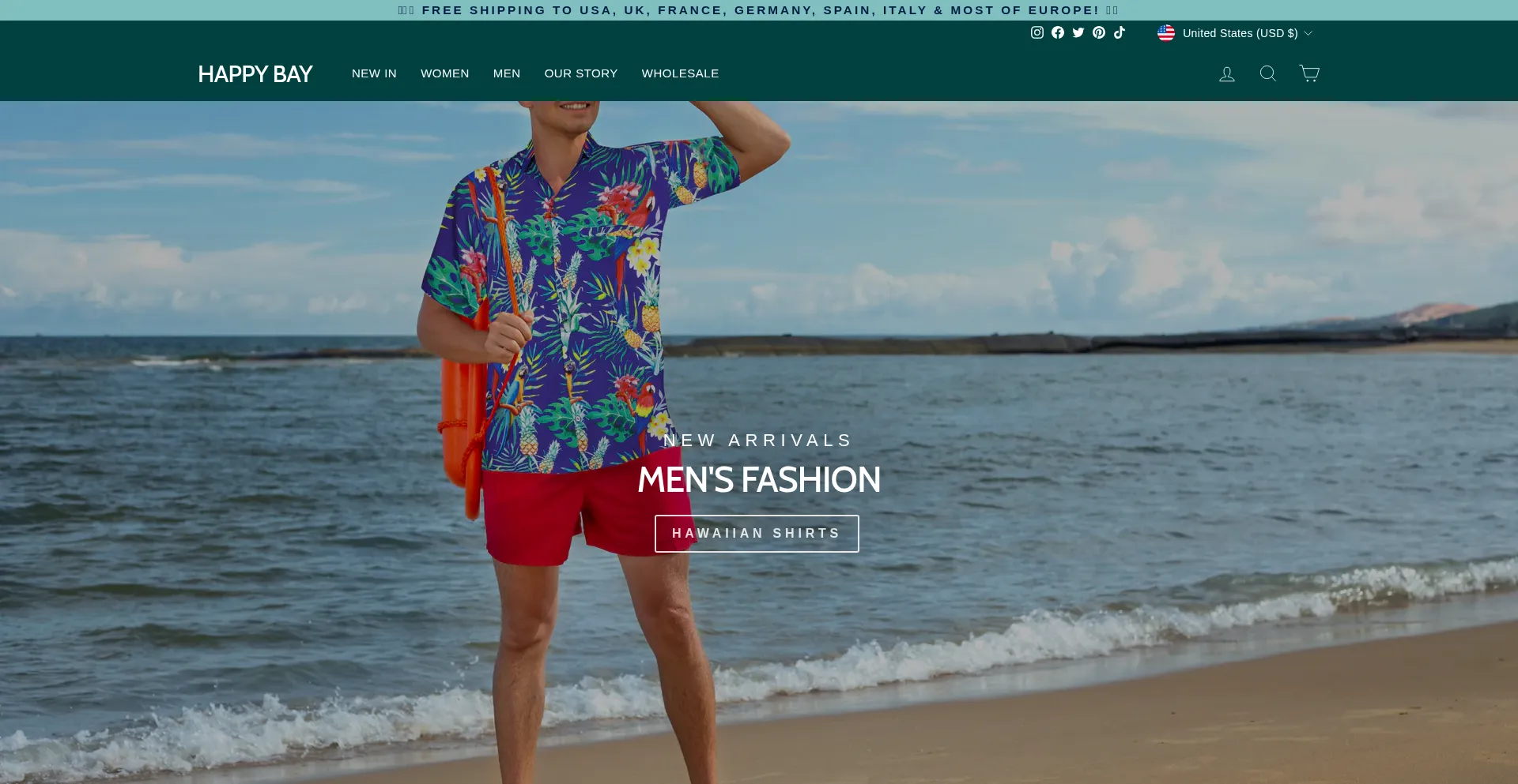 Happy-bay.com Screenshot
