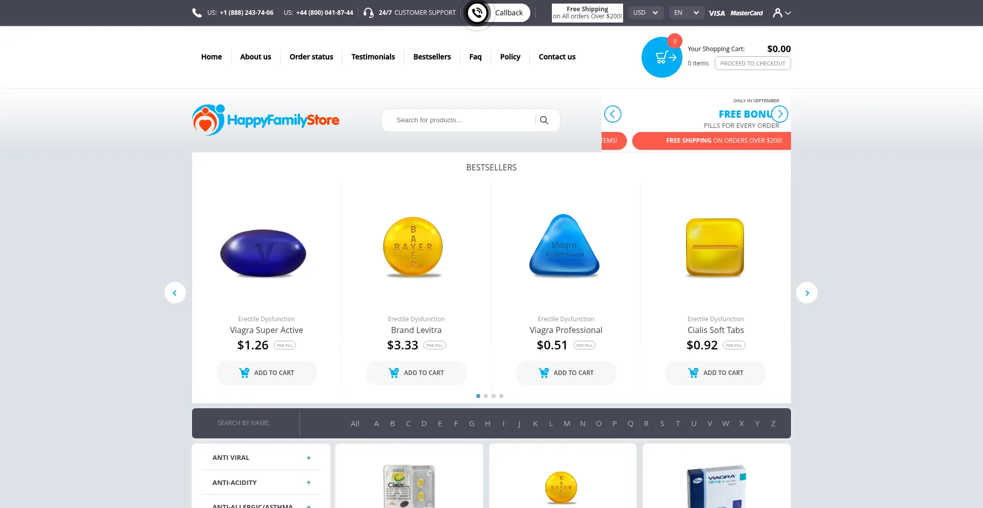 Happyfamilypharm.com Screenshot