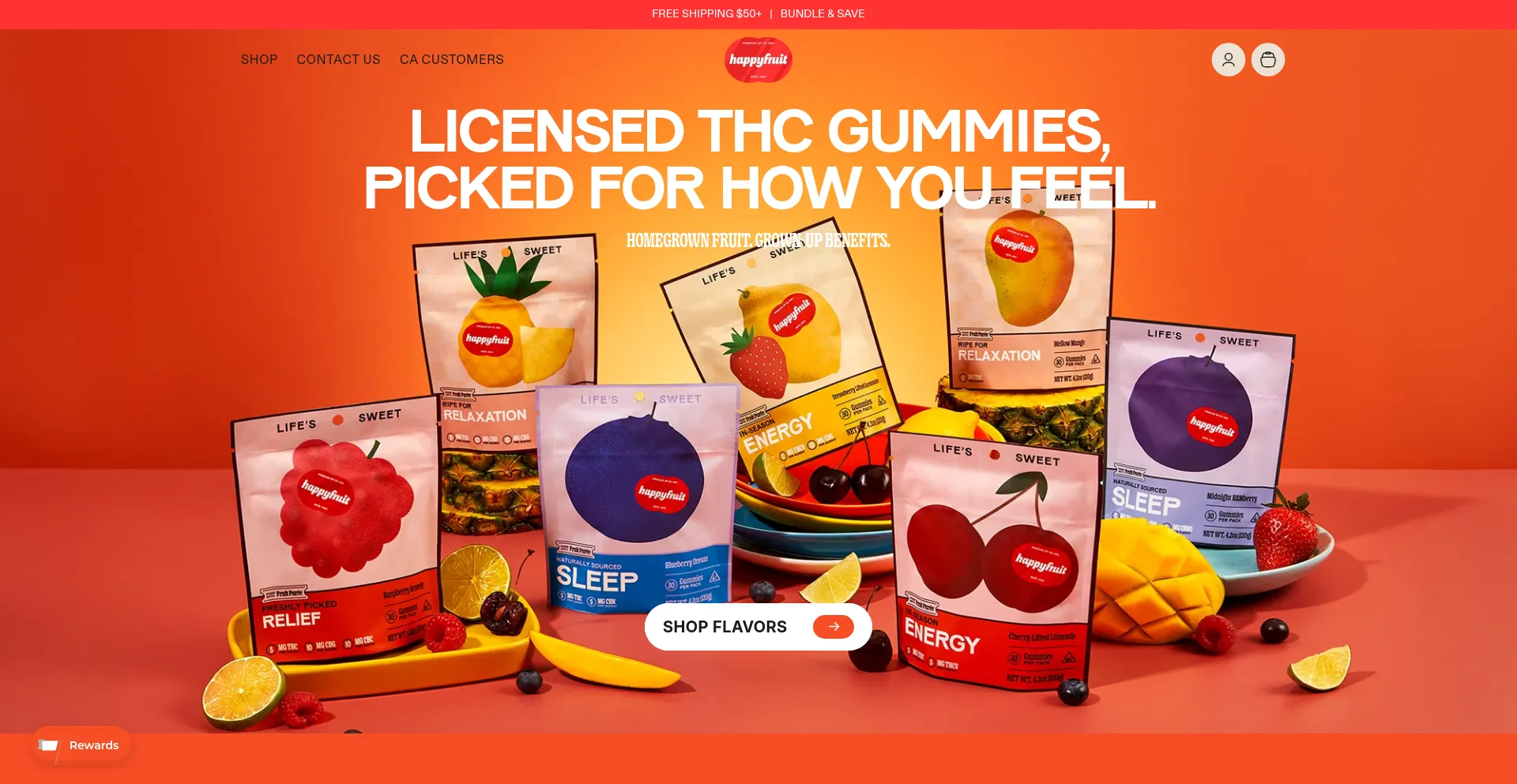 Happyfruit.com Screenshot