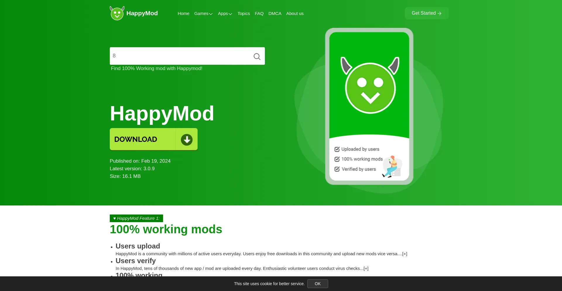 Happymod.com (HappyMod Software) Reviews