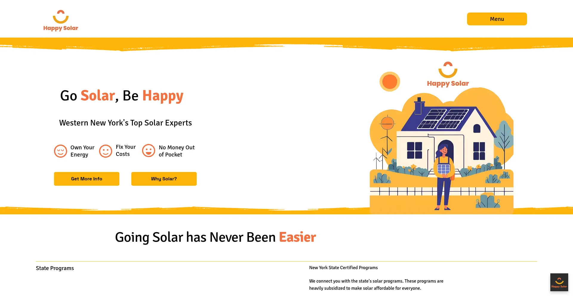 Website screenshot of Happyslr.com