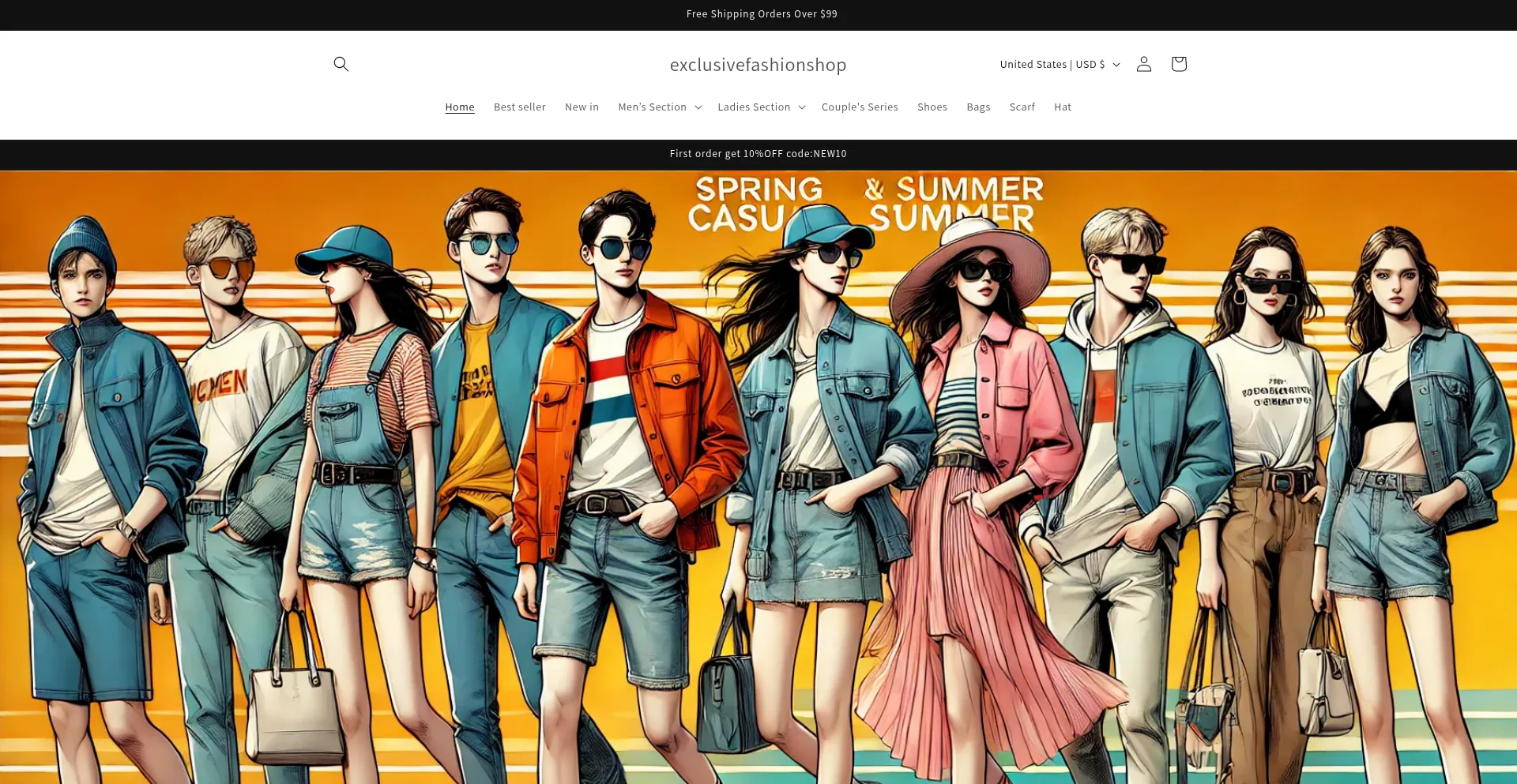 Website screenshot of Happyssfashion.com