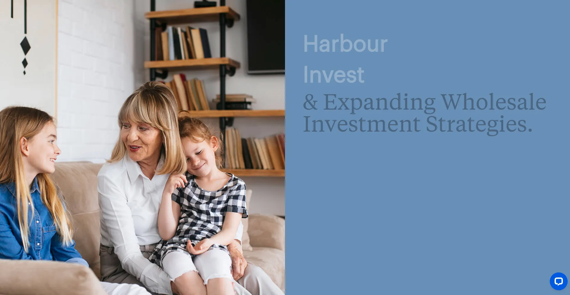 Website screenshot of Harbourinvestmentspartners.com