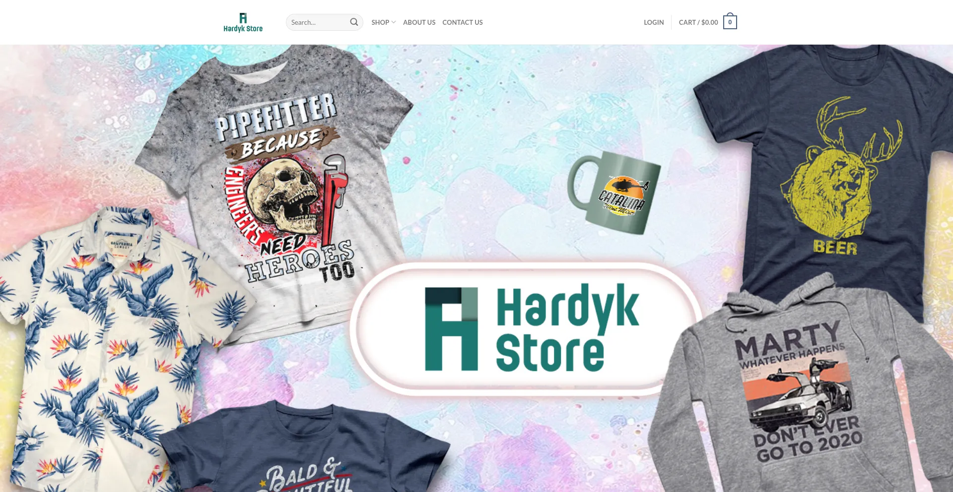 Hardykstore.com Screenshot