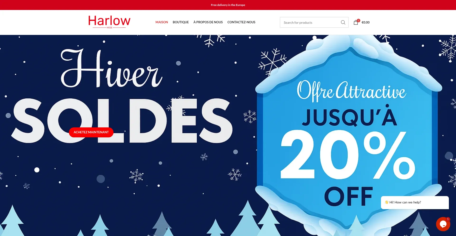Harlowhyde.com Screenshot