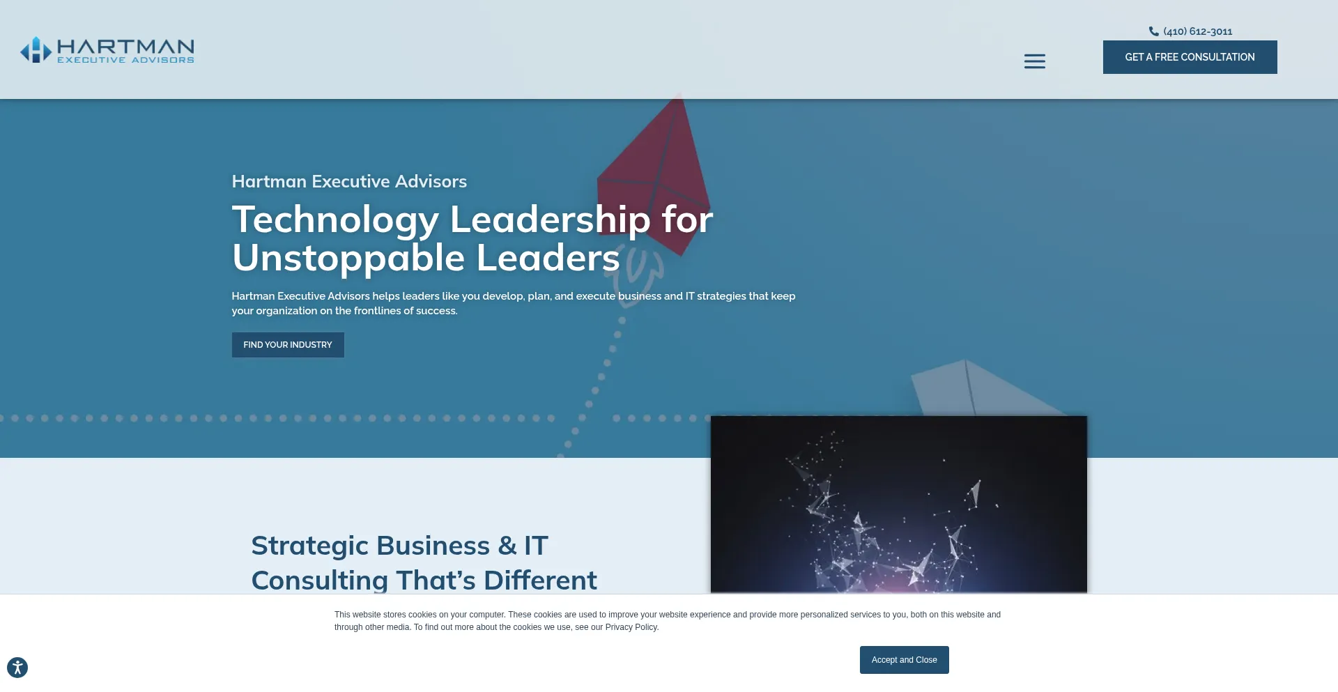 Hartmanadvisors.com Screenshot