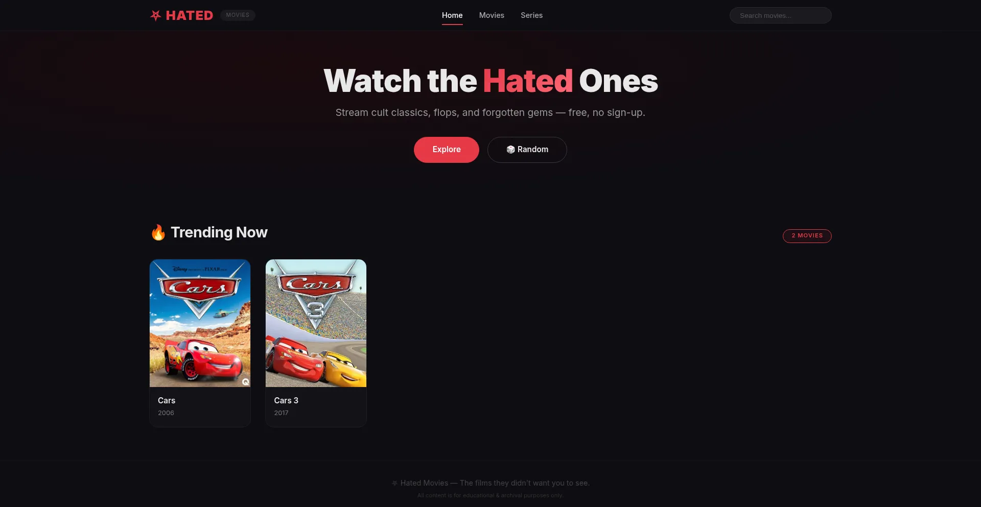 Hated-movies.xo.je