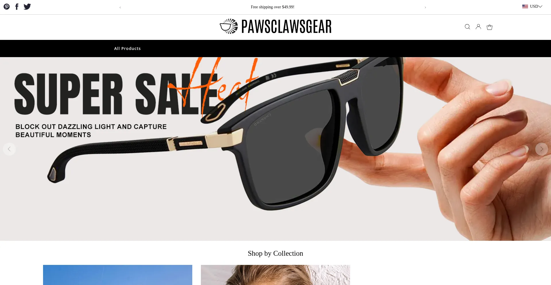Website screenshot of Hausenews.top