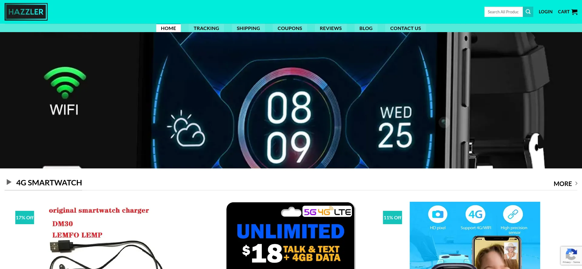 Hazzler.com Screenshot