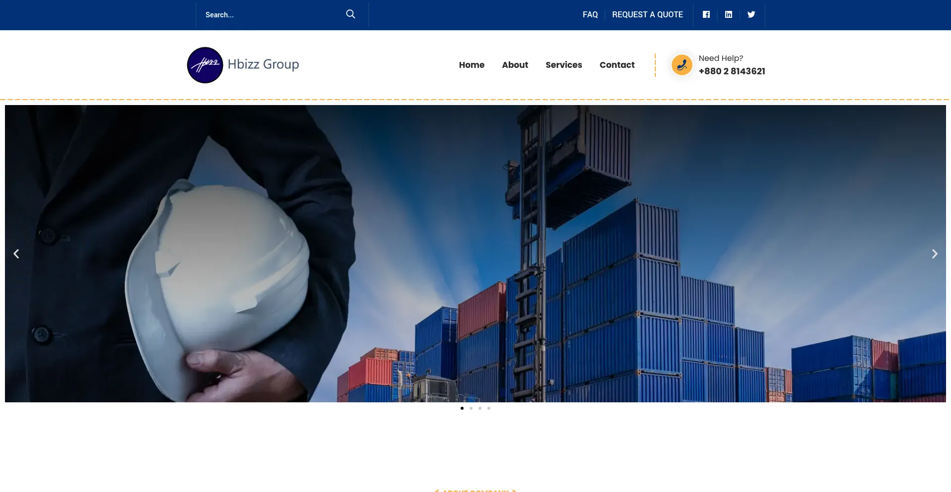 Hbizz.com Screenshot