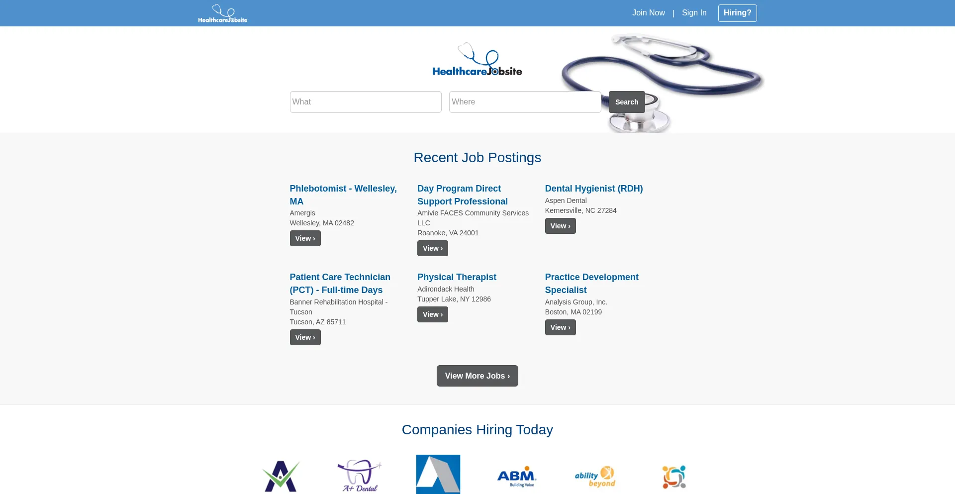 Healthcarejobsite.com