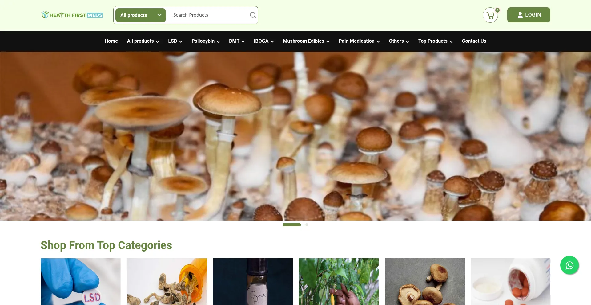 Healthfirstmeds.com Screenshot