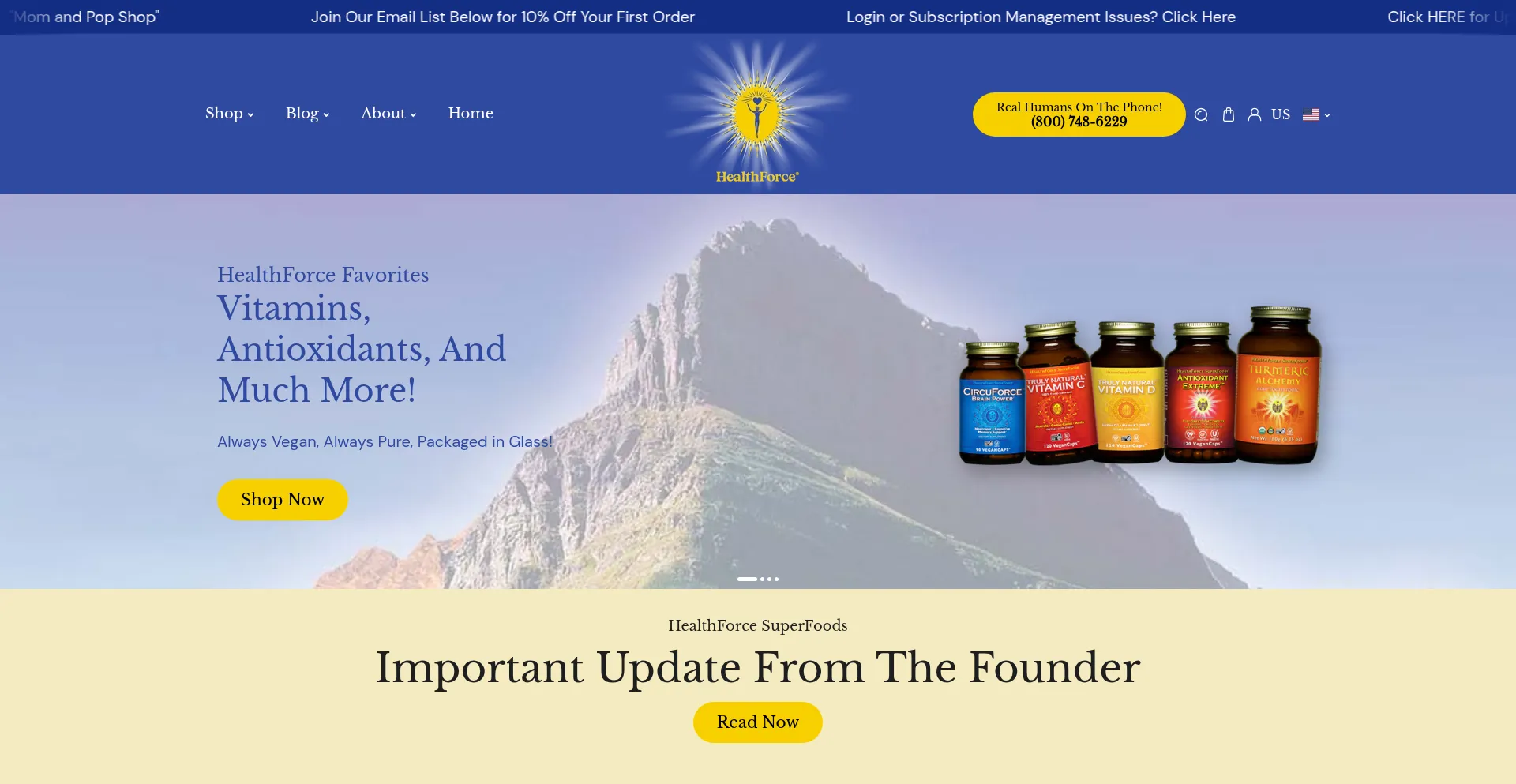 Healthforce.com Screenshot