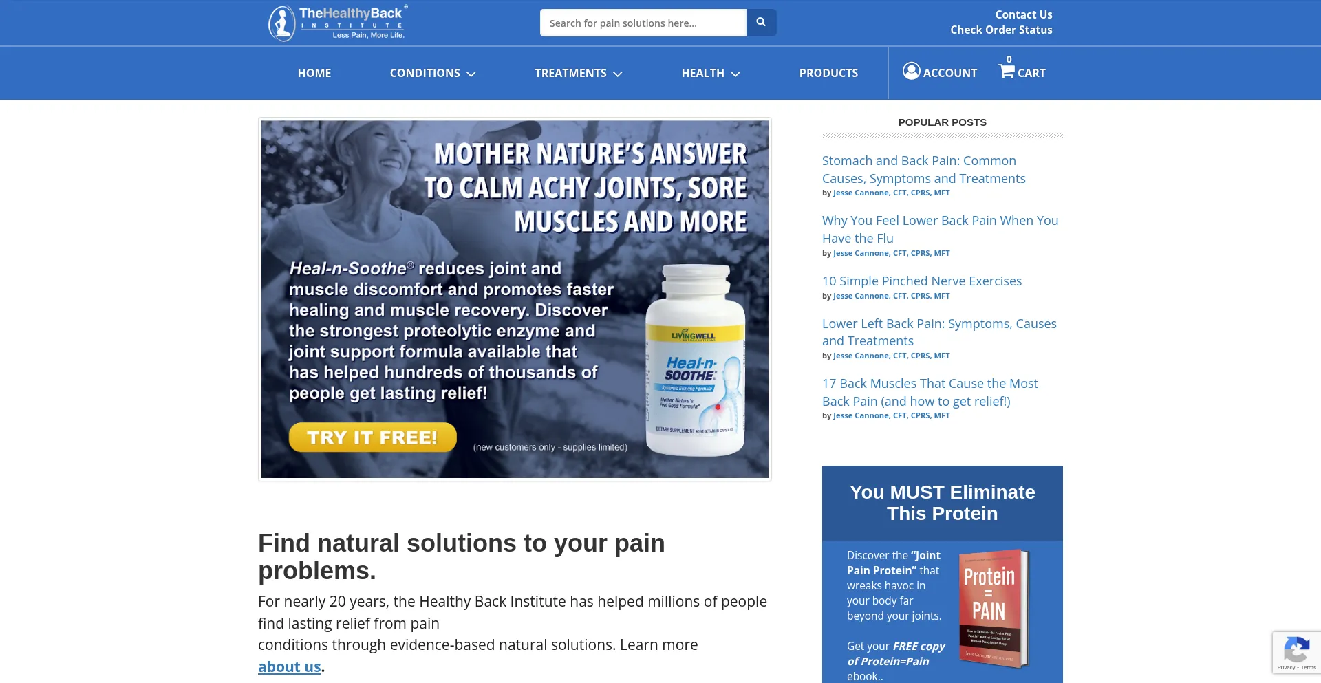 Healthybackinstitute.com