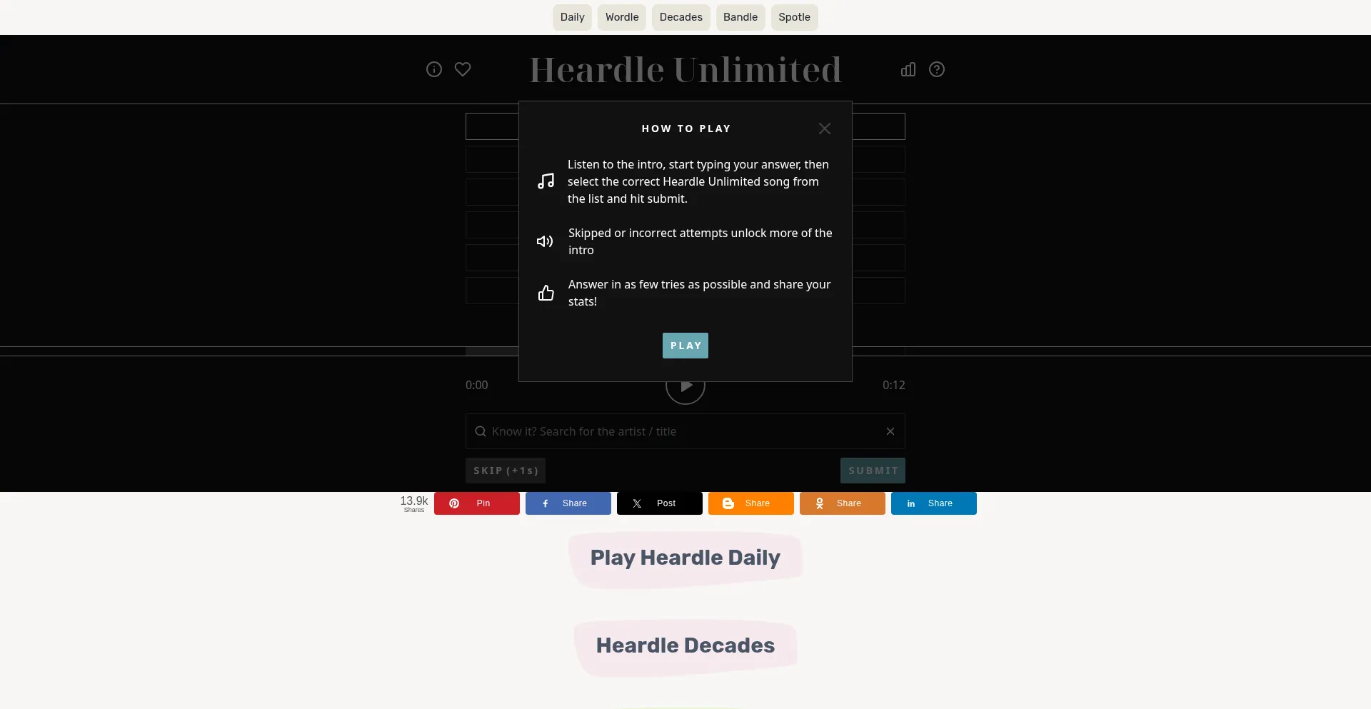 Heardle.info