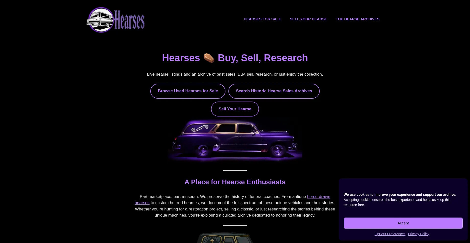 Hearseforsale.org