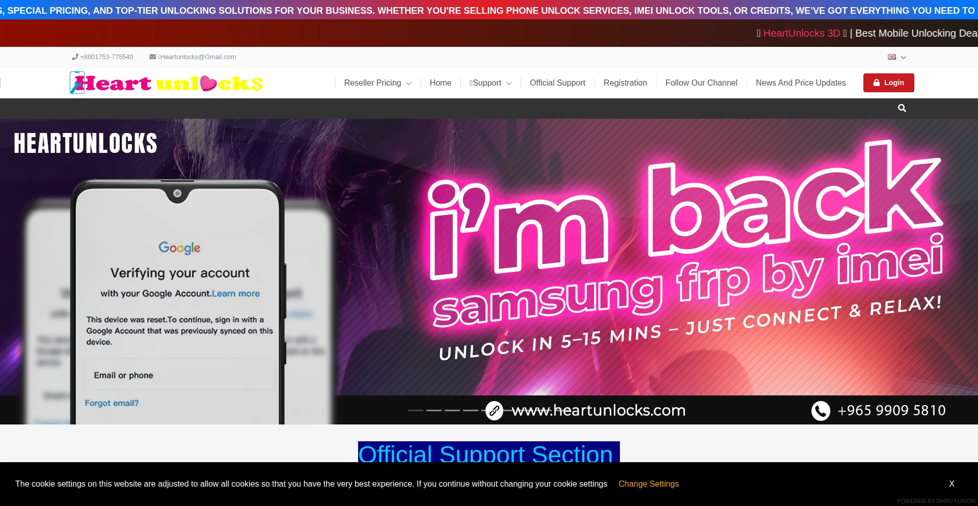 Heartunlocks.com Screenshot