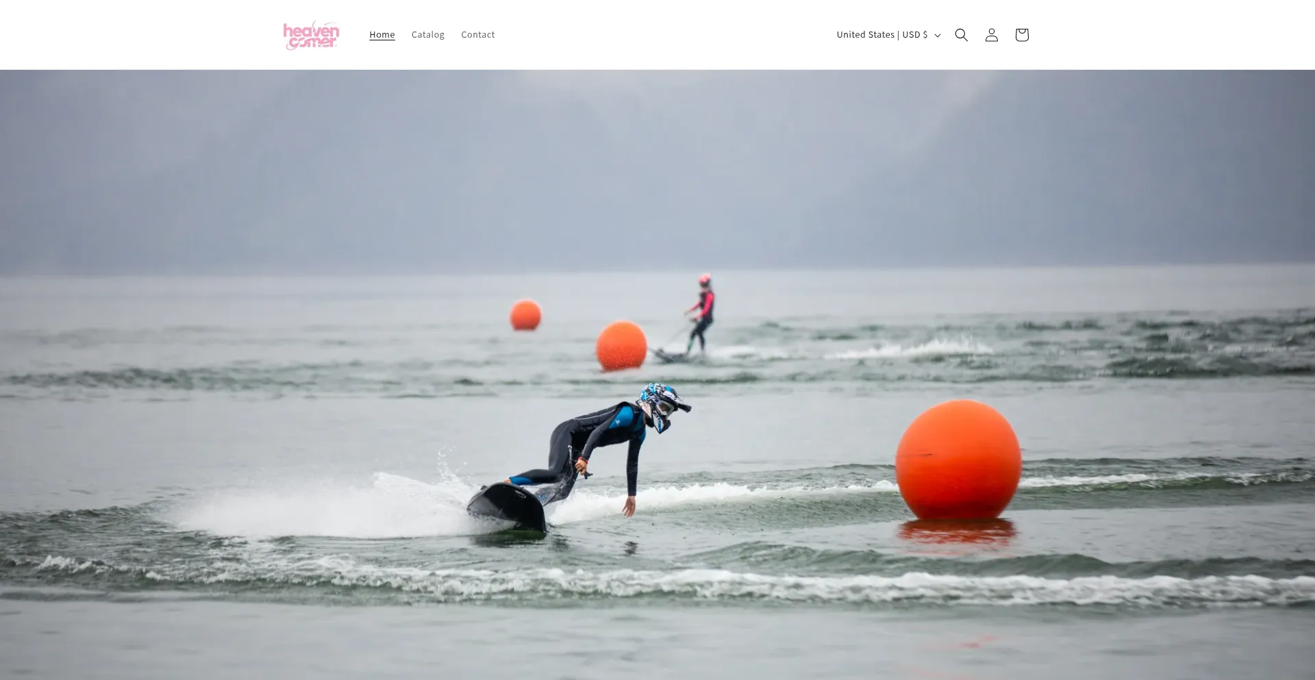 Website screenshot of Heavencomer.com