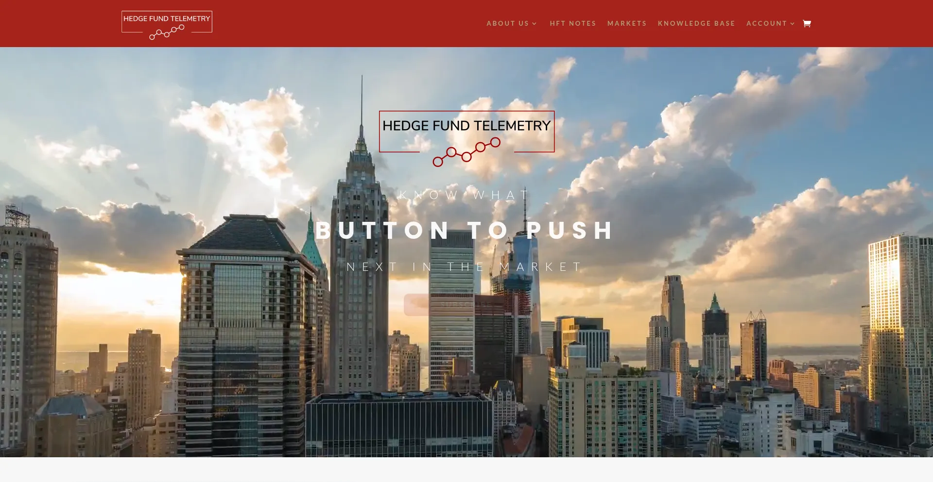 Hedgefundtelemetry.com Screenshot