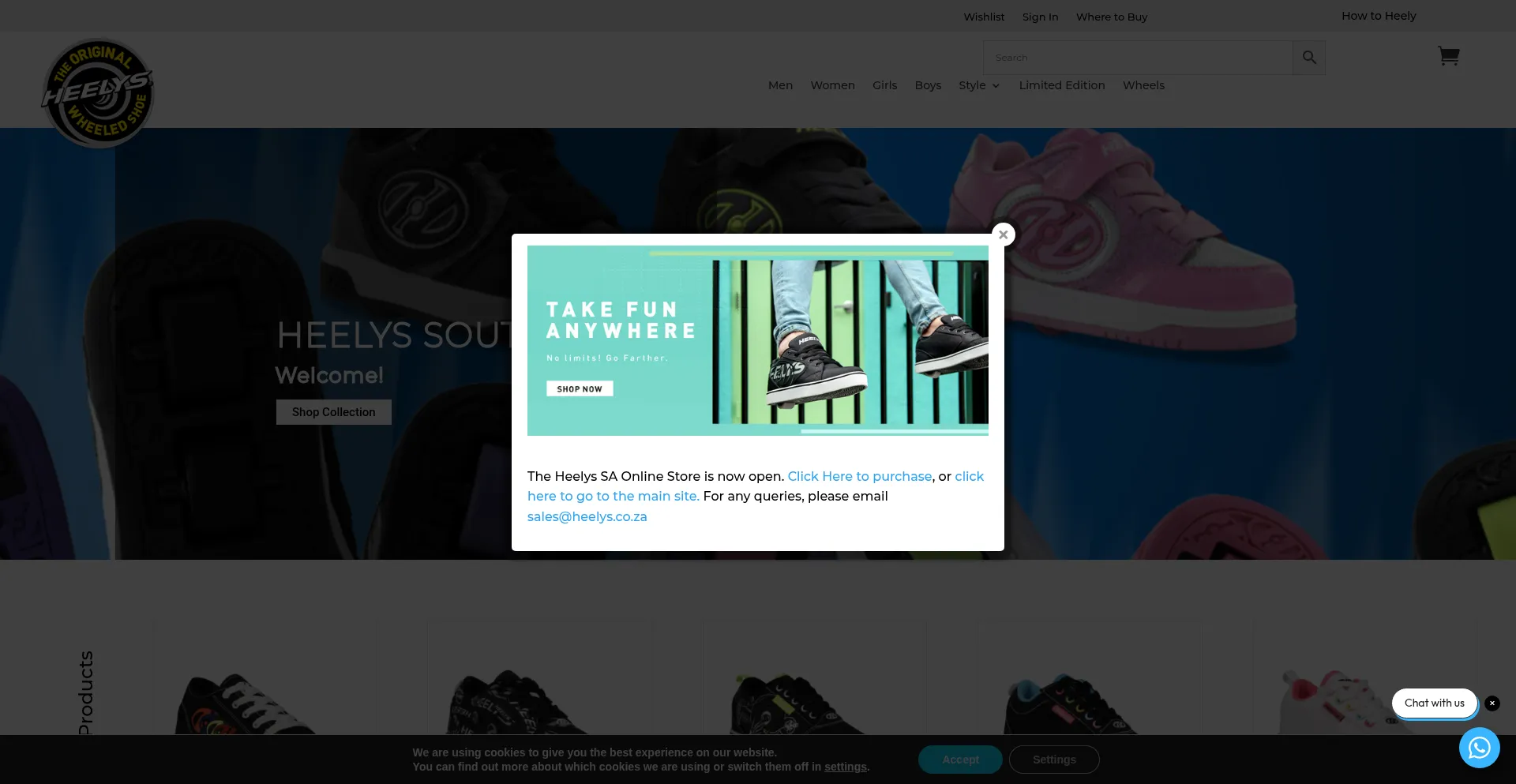 Is Heelys.co.za Safe?