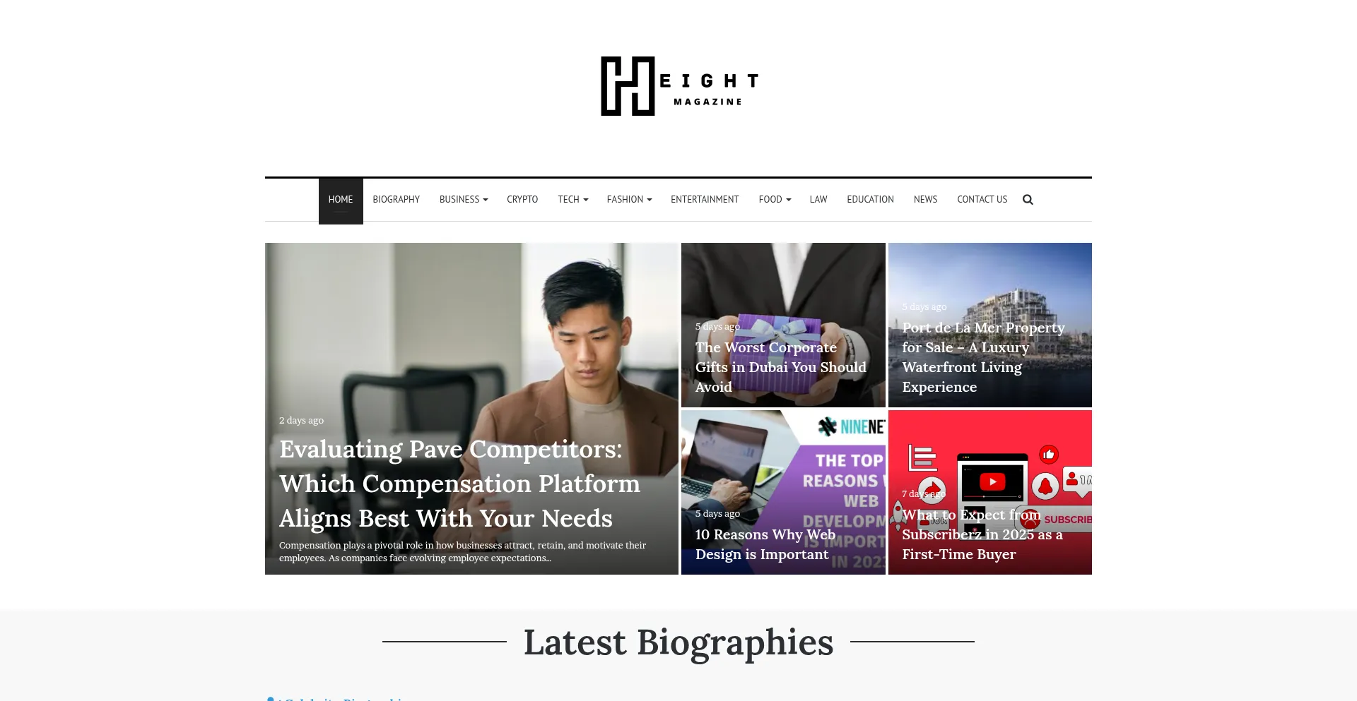 Heightmag.com Screenshot
