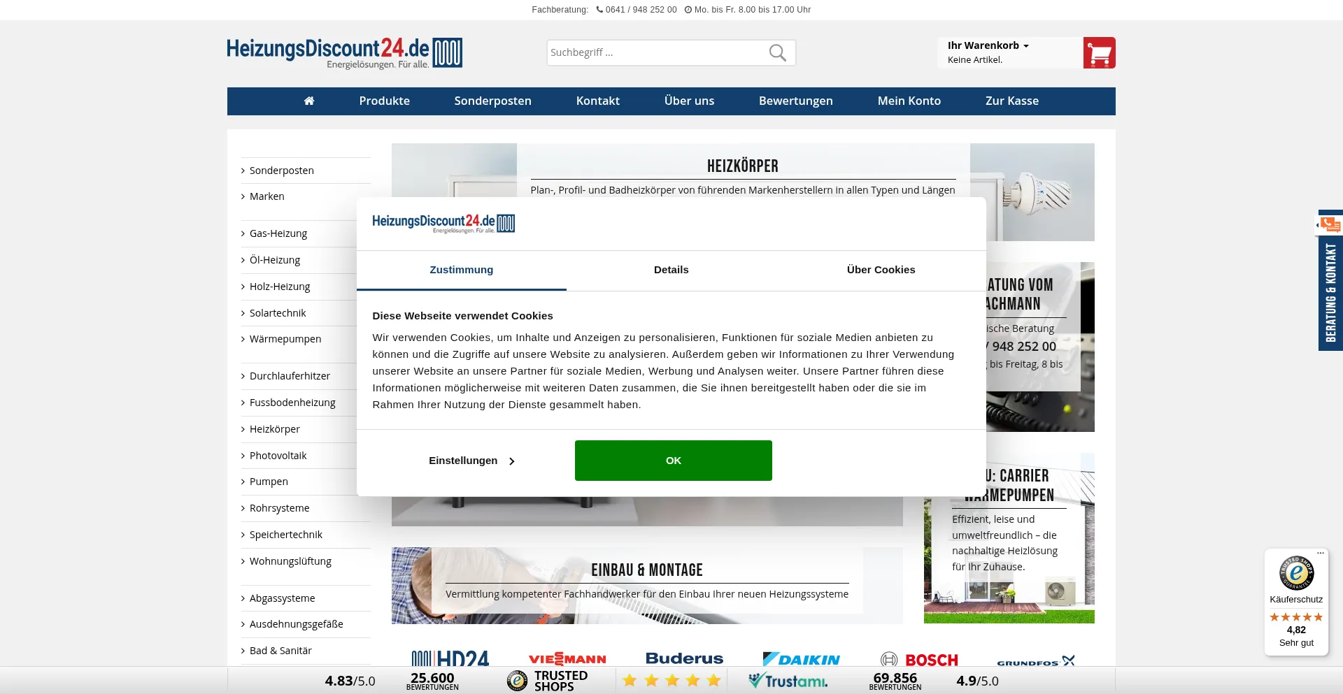 Is Heizungsdiscount24.de Safe?