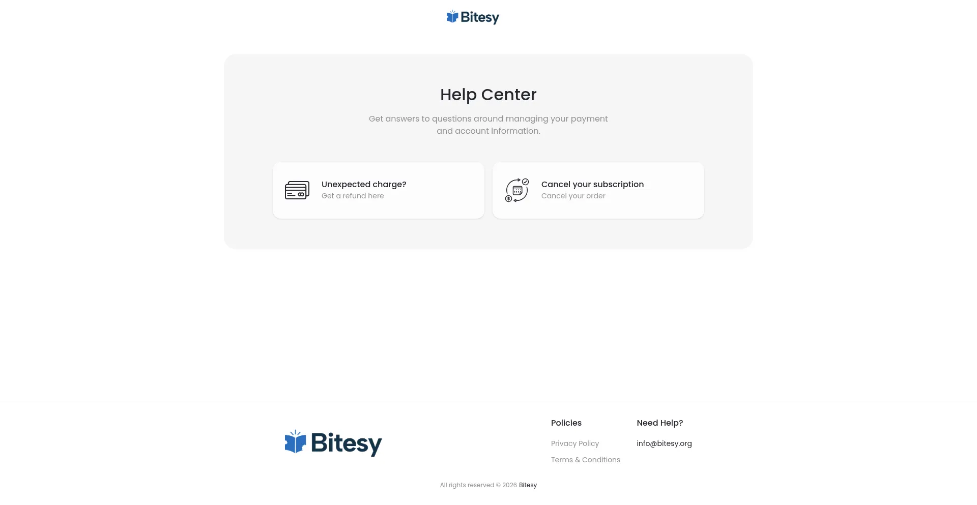 Help.bitesy.org