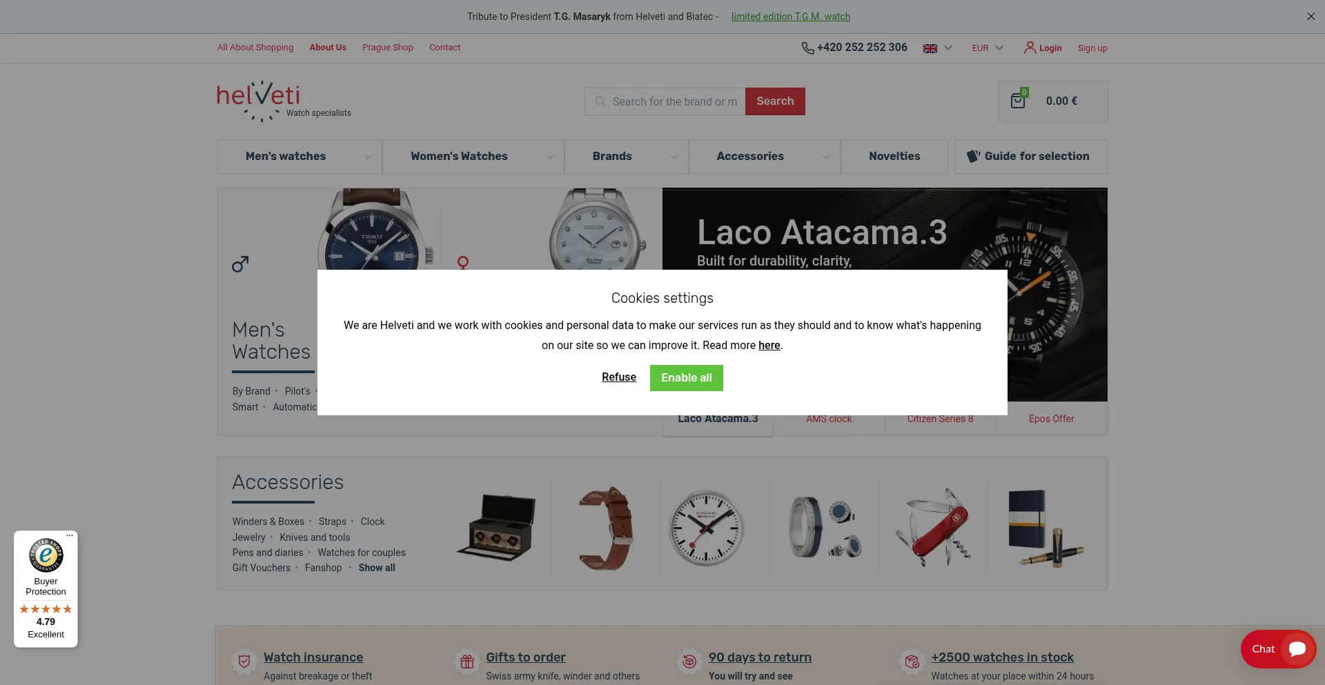 Helveti.eu Screenshot