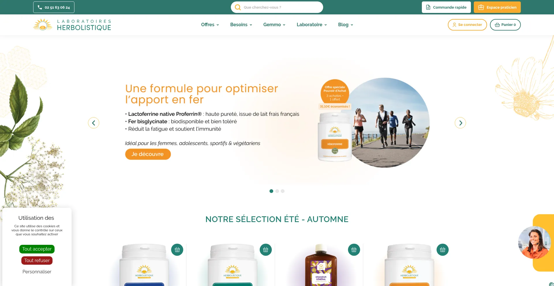 Herbolistique.com Screenshot
