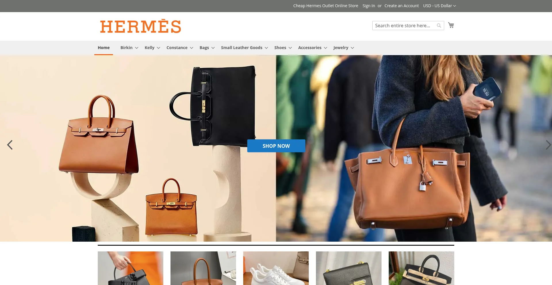 Hermessaleoutlets.com Screenshot