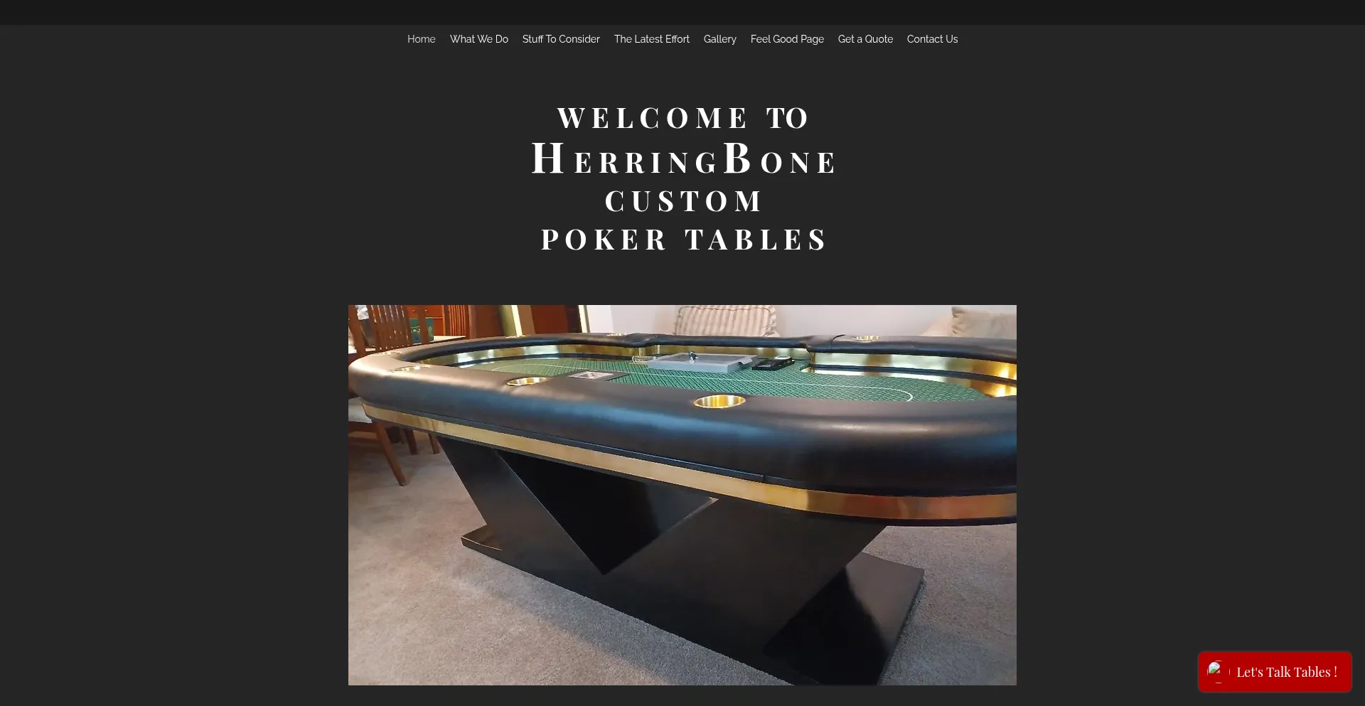 Herringbonecustompokertables.com
