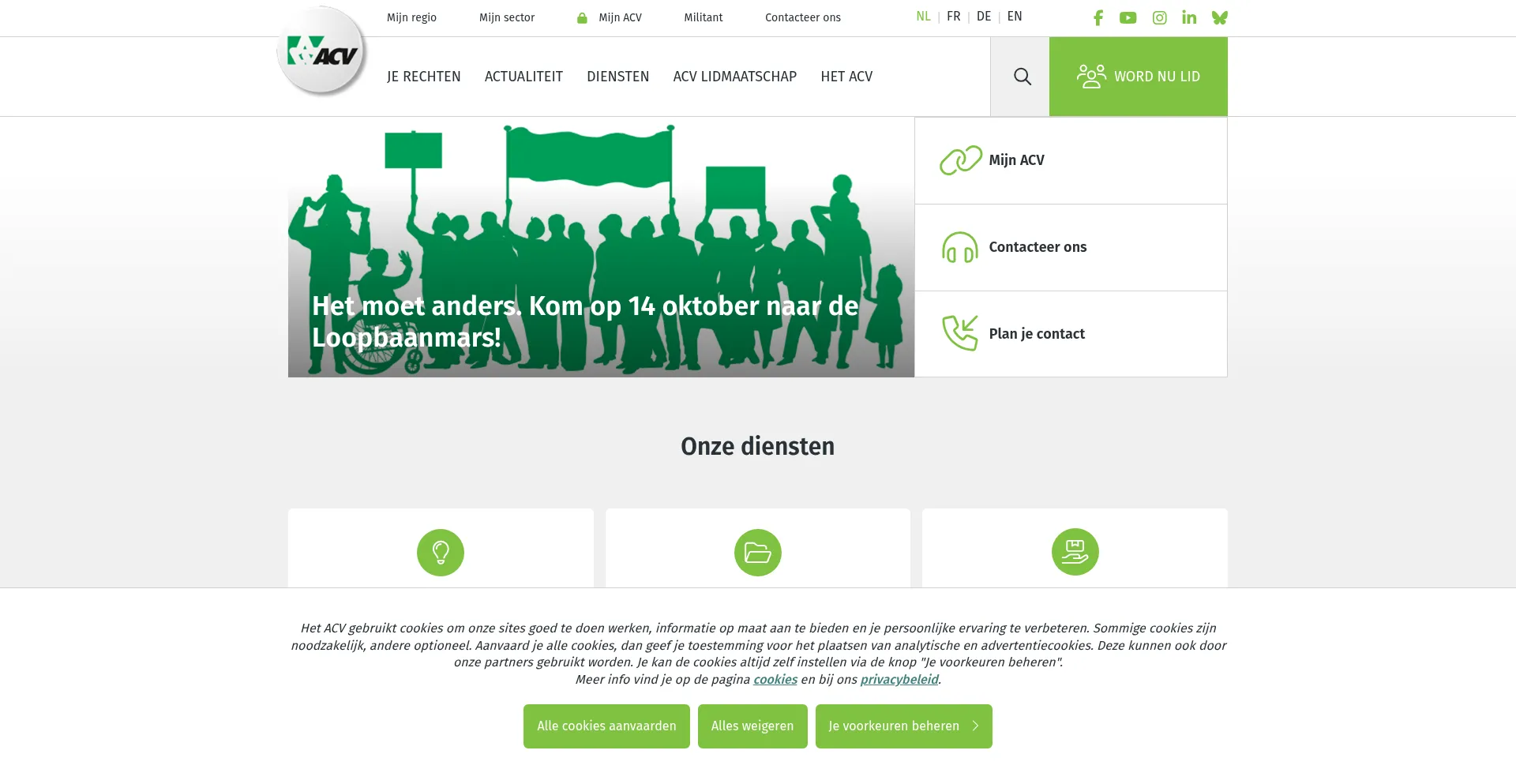 Hetacv.be Screenshot