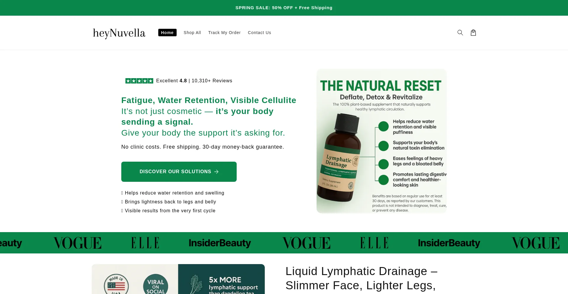 Heynuvella.com Screenshot