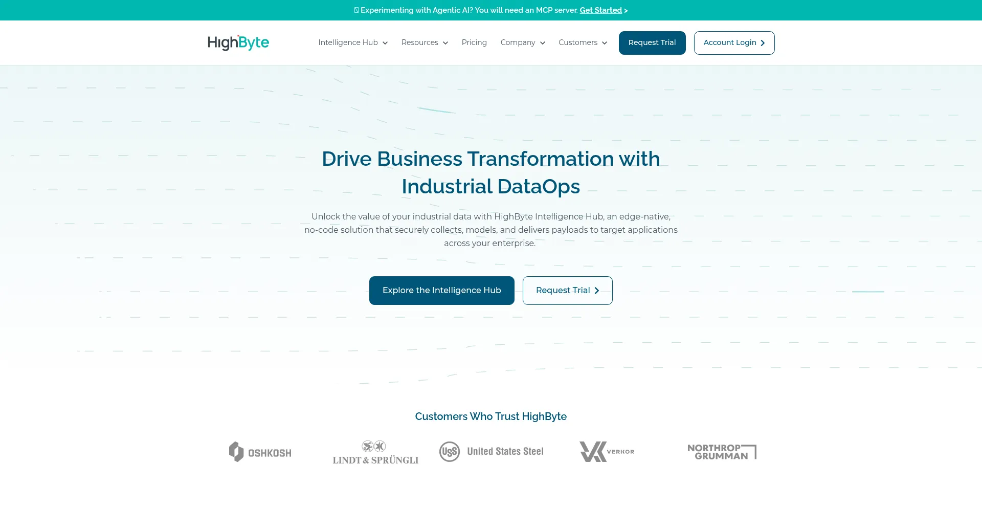 Website screenshot of Highbyte.com