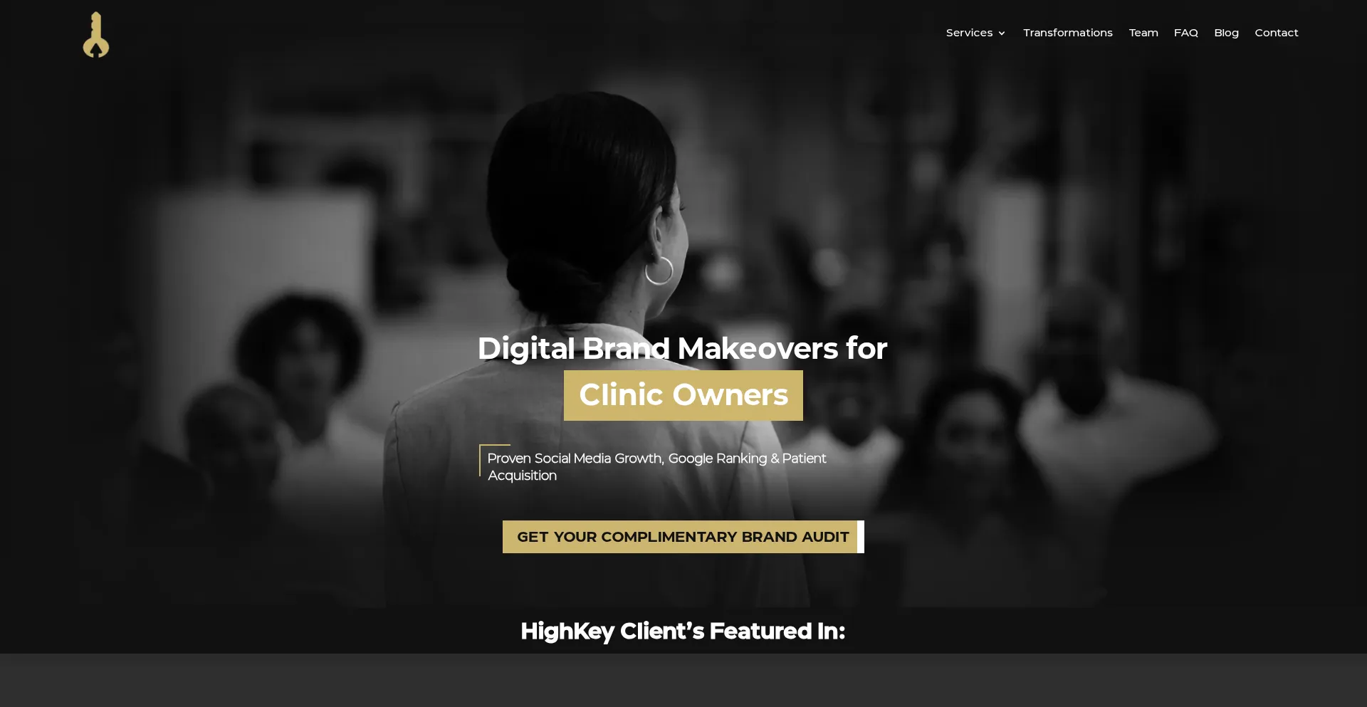 Highkeyagency.com Screenshot