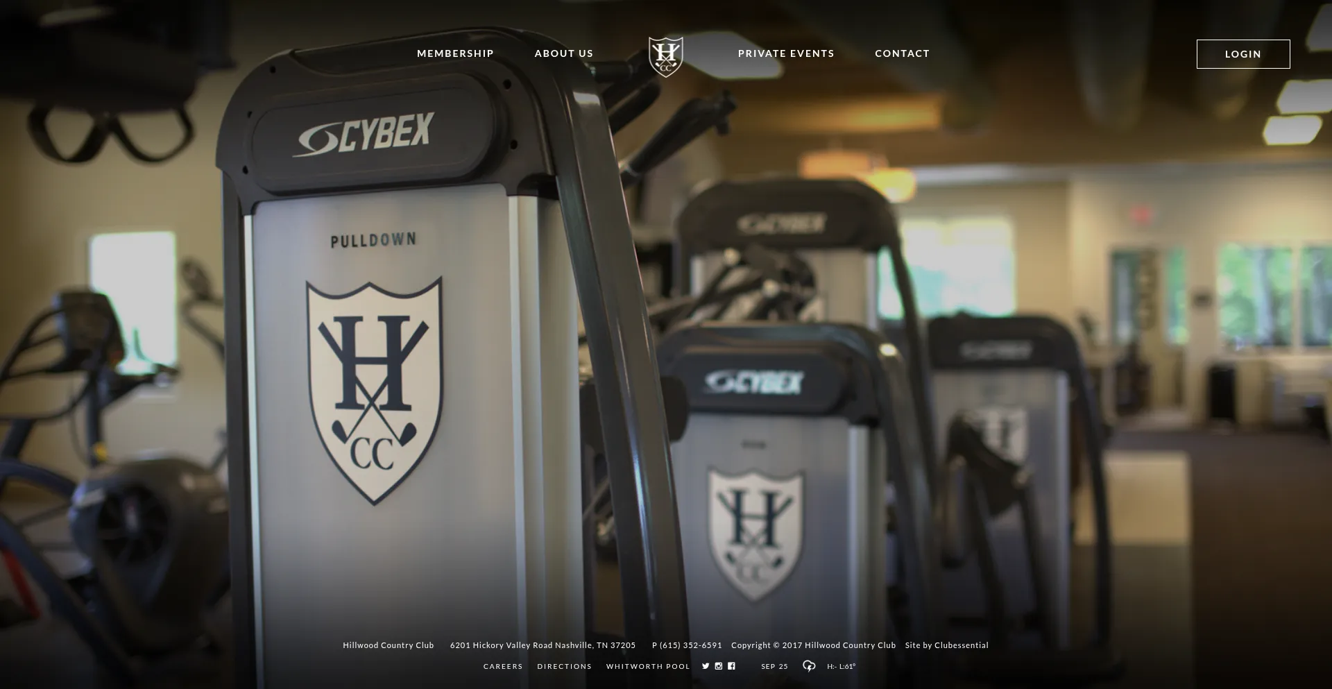 Hillwoodcc.org Screenshot