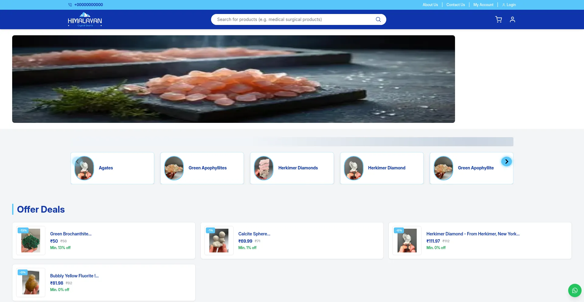 Himalayancrystalquartz.com Screenshot