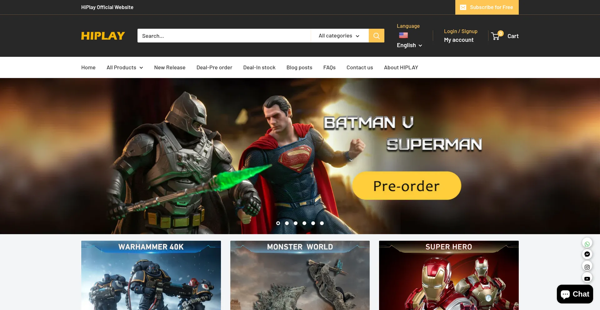 Hiplaytoys.com Screenshot