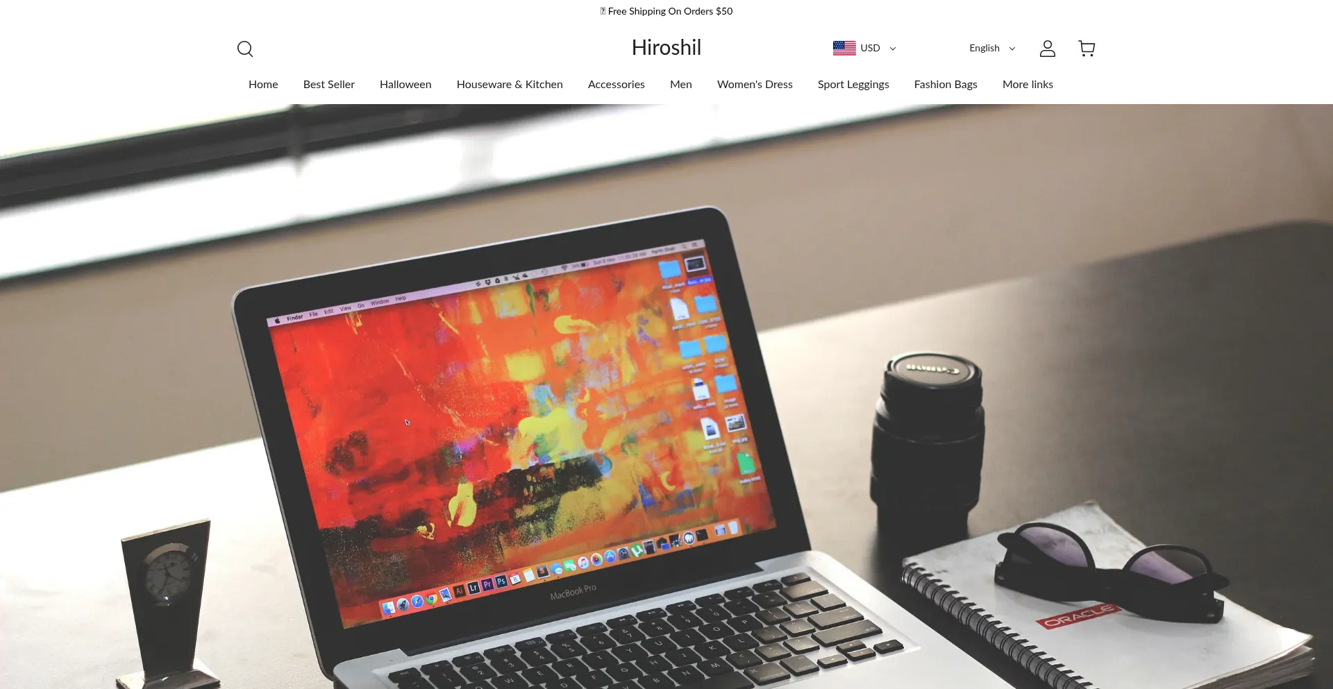 Hiroshil.com Screenshot