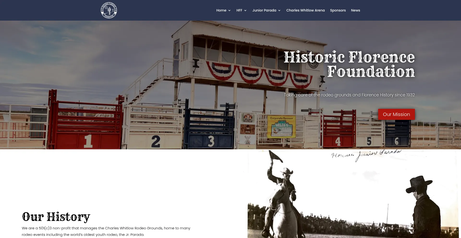 Historicflorencefoundation.org Screenshot