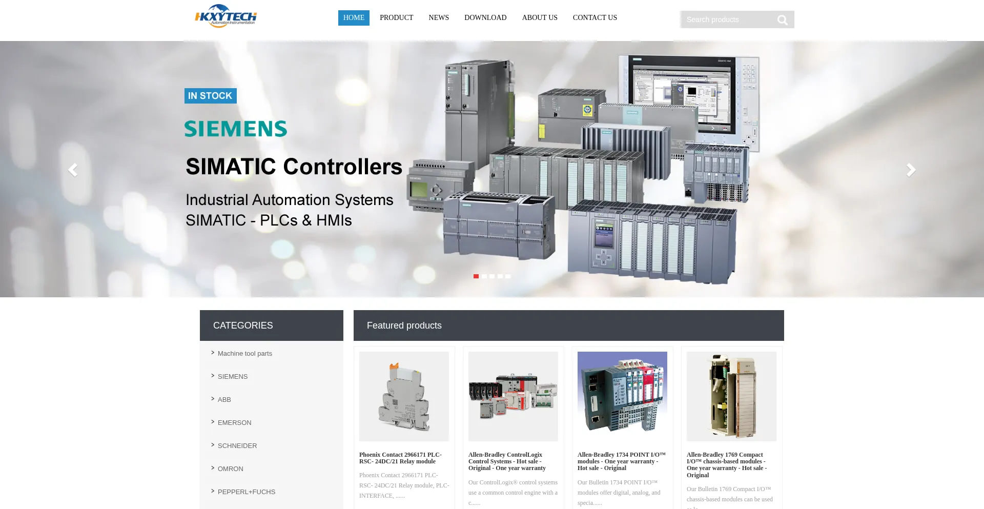 Hkxytech.com Screenshot