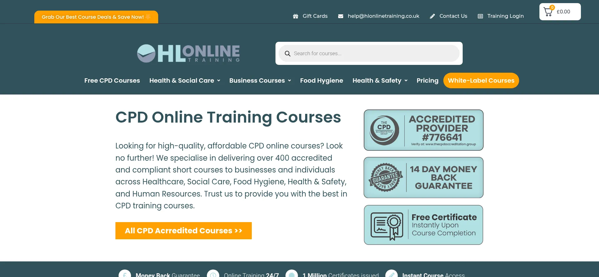 Hlonlinetraining.co.uk